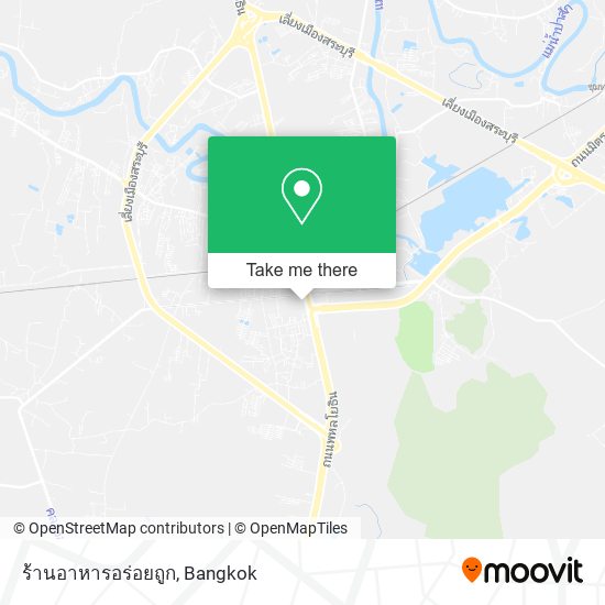 ร้านอาหารอร่อยถูก map