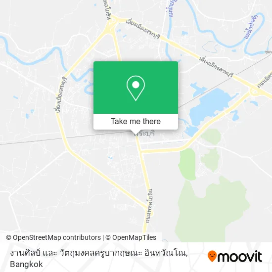 งานศิลป์ และ วัตถุมงคลครูบากฤษณะ อินทวัณโณ map
