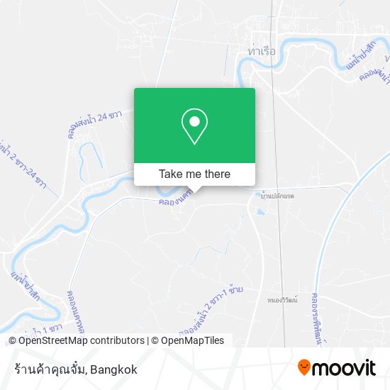 ร้านค้าคุณจั๋ม map