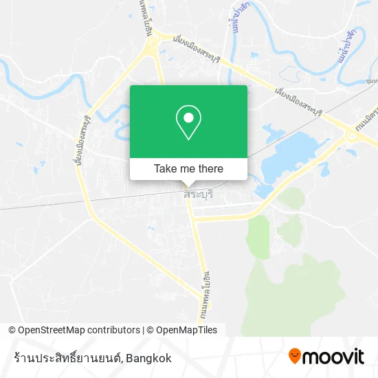 ร้านประสิทธิ์ยานยนต์ map