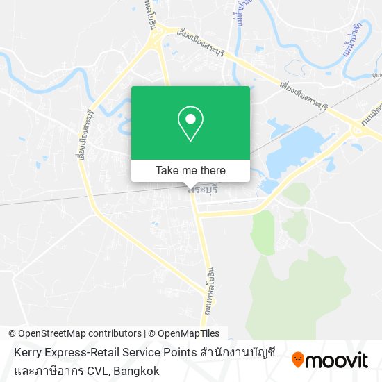 Kerry Express-Retail Service Points สํานักงานบัญชีและภาษีอากร CVL map
