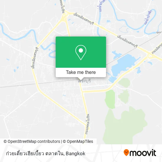 ก๋วยเตี๋ยวเฮียเบี้ยว ตลาดใน map
