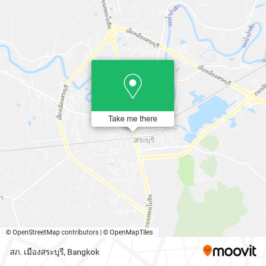 สภ. เมืองสระบุรี map