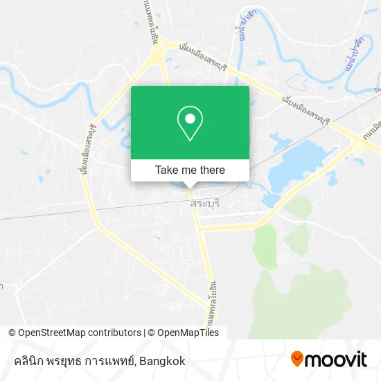 คลินิก พรยุทธ การแพทย์ map