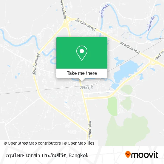 กรุงไทย-แอกซ่า ประกันชีวิต map
