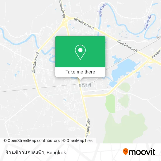 ร้านข้าวแกงธงฟ้า map