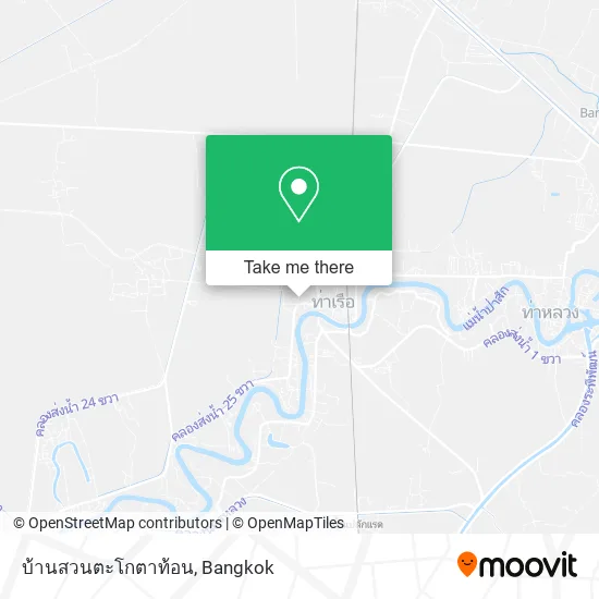 บ้านสวนตะโกตาท้อน map