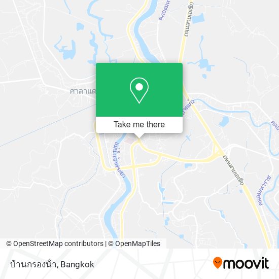 บ้านกรองน้ํา map
