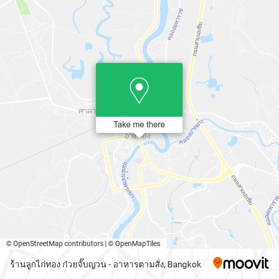 ร้านลูกไก่ทอง ก๋วยจั๊บญวน - อาหารตามสั่ง map