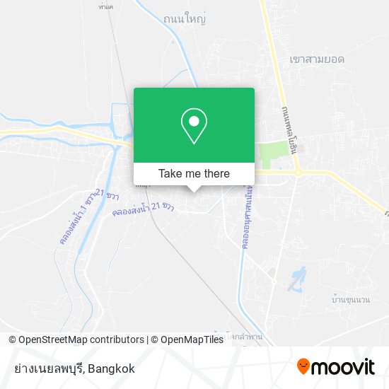 ย่างเนยลพบุรี map