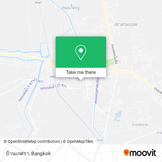 บ้านเกศรา map