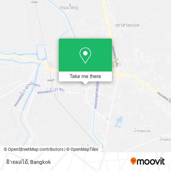 ฝ้ายผลไม้ map