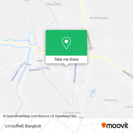 บรรณทิพย์ map