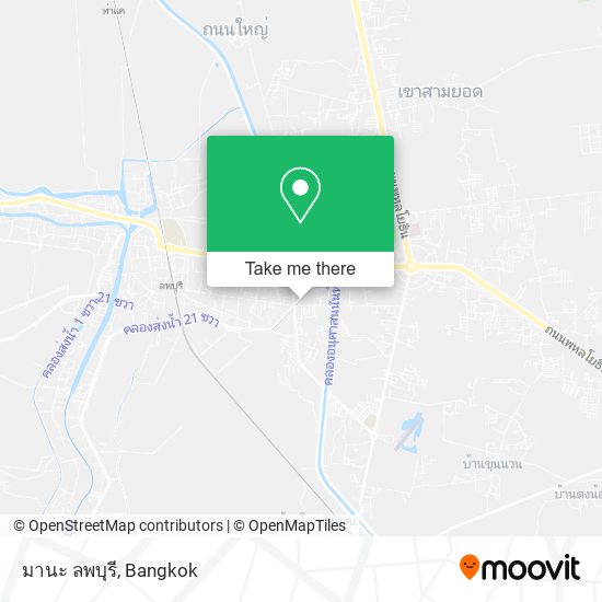 มานะ ลพบุรี map