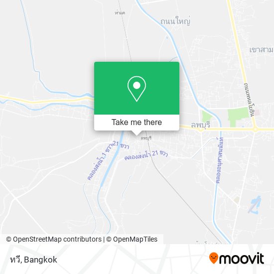 ทวี map