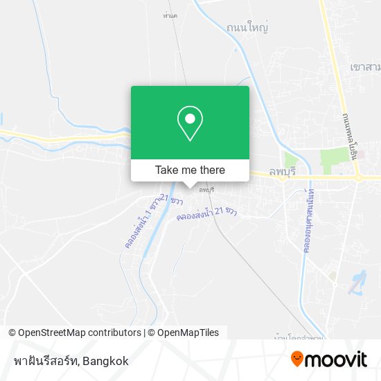 พาฝันรีสอร์ท map