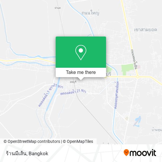 ร้านมีเส้น map