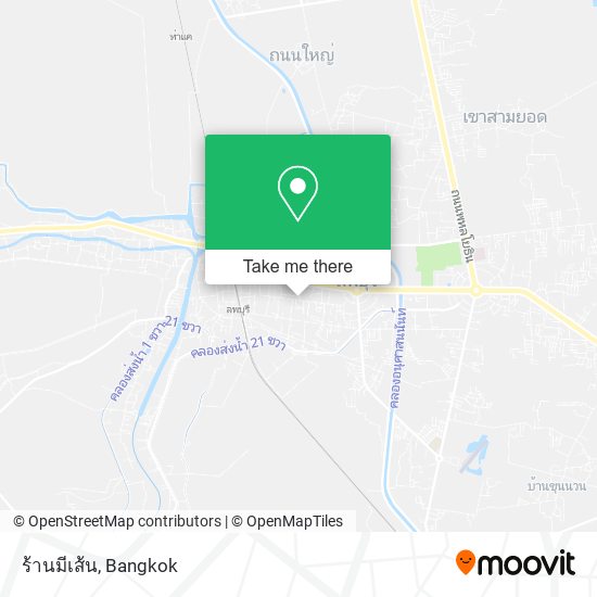 ร้านมีเส้น map