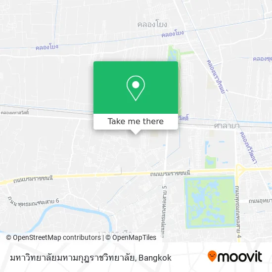 มหาวิทยาลัยมหามกุฏราชวิทยาลัย map