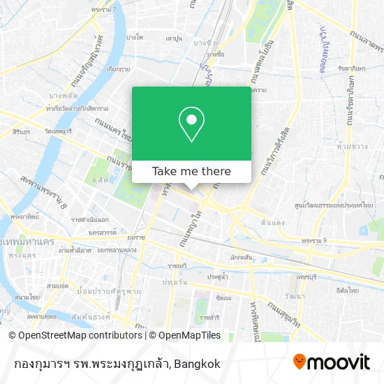 กองกุมารฯ รพ.พระมงกุฏเกล้า map