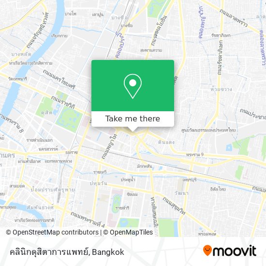 คลินิกดุสิตาการแพทย์ map