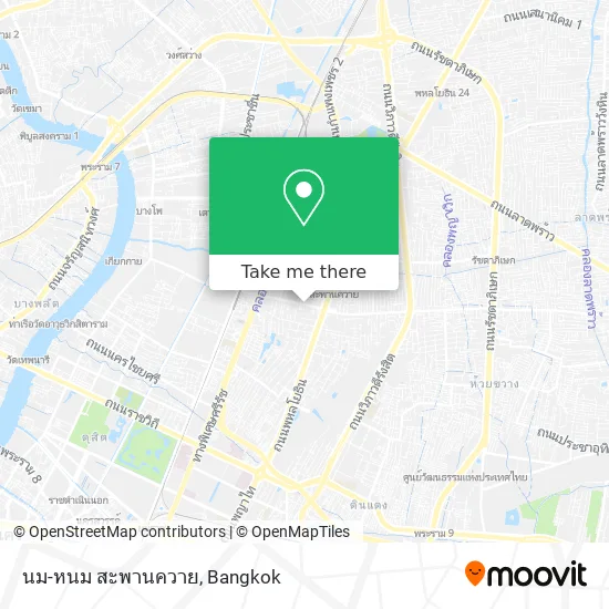 นม-หนม สะพานควาย map