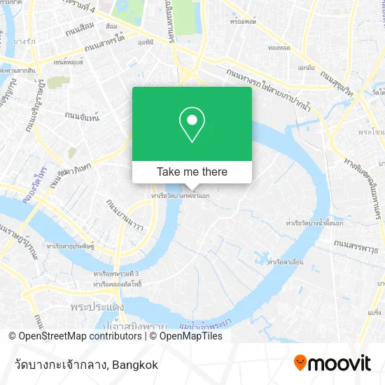 วัดบางกะเจ้ากลาง map