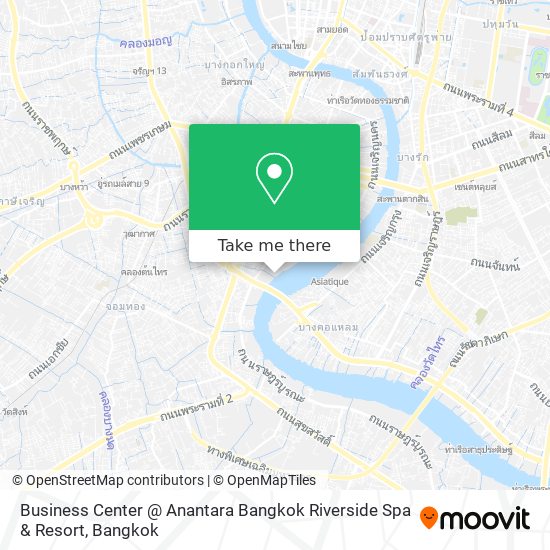 Business Center @ Anantara Bangkok Riverside Spa & Resort map