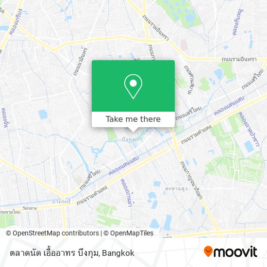 ตลาดนัด เอื้ออาทร บึงกุม map