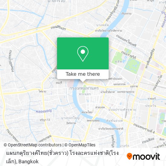 แผนกดุริยางค์ไทย(ชั่วคราว) โรงละครแห่งชาติ(โรงเล็ก) map