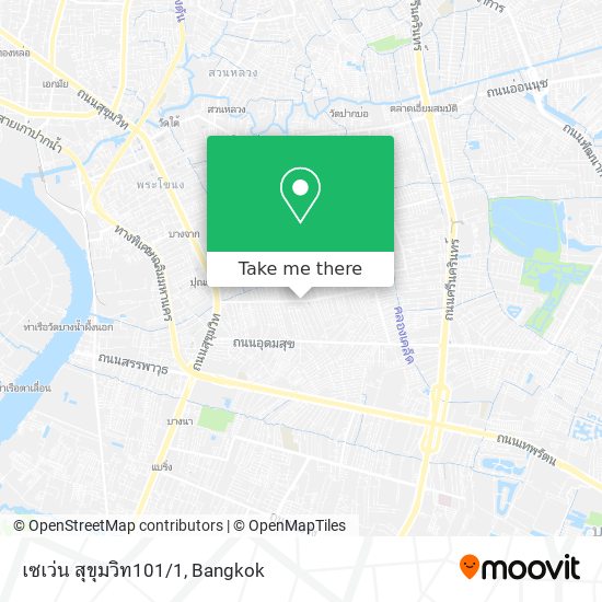 เซเว่น สุขุมวิท101/1 map