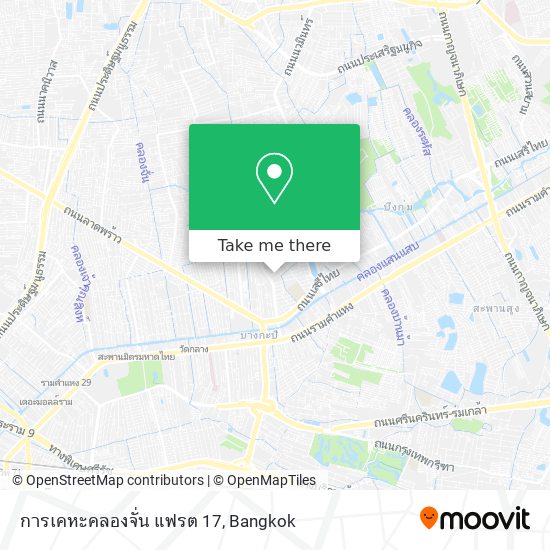 การเคหะคลองจั่น แฟรต 17 map