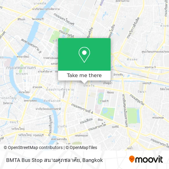 BMTA Bus Stop สนามศุภชลาศัย map