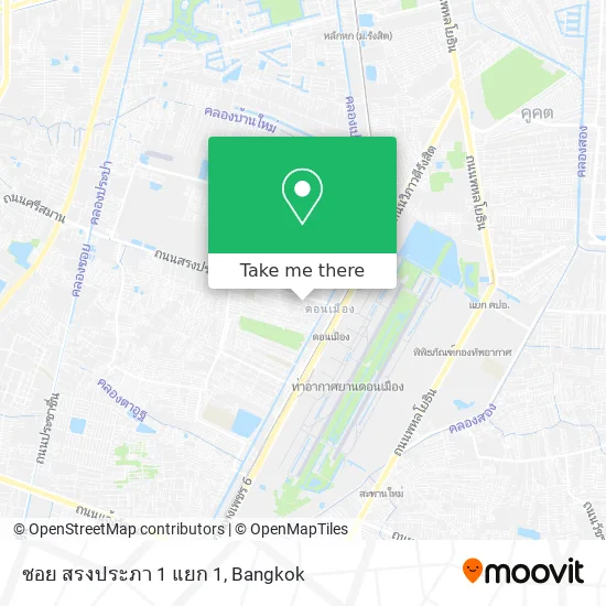 ซอย สรงประภา 1 แยก 1 map