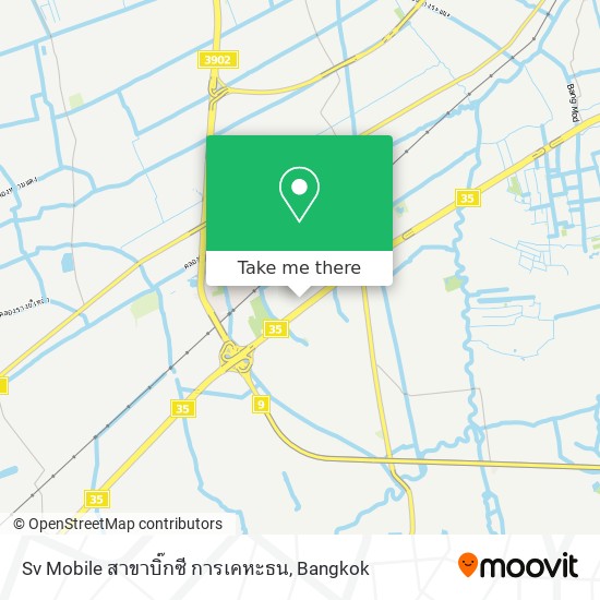 Sv Mobile สาขาบิ๊กซี การเคหะธน map