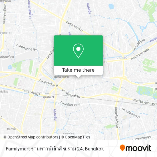 Familymart  รามทาวน์เฮ้าส์ ซ.ราม 24 map