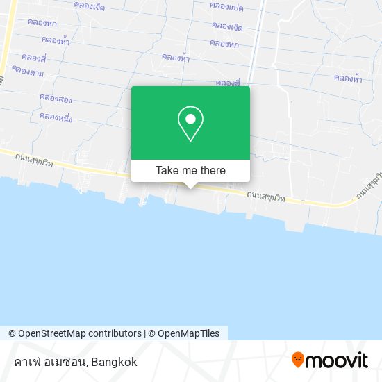 คาเฟ่ อเมซอน map