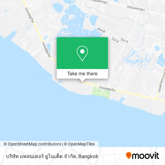 บริษัท แพลนเตอร์ ยูไนเต็ด จํากัด map