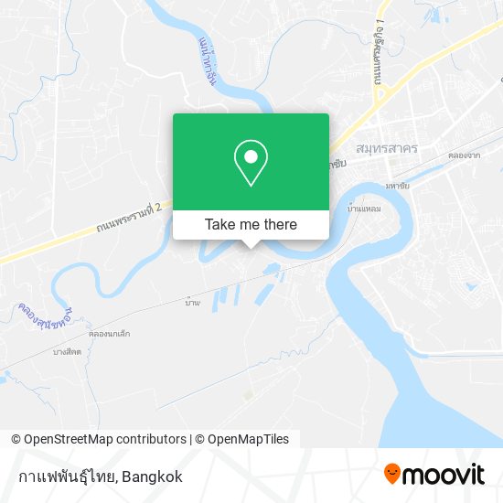 กาแฟพันธุ์ไทย map