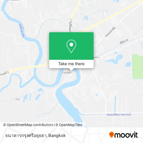 ธนาคารกรุงศรีอยุธยา map