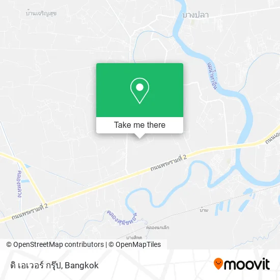 ดิ เอเวอร์ กรุ๊ป map