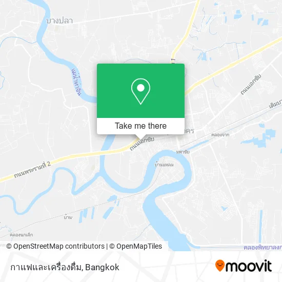 กาแฟและเครื่องดื่ม map