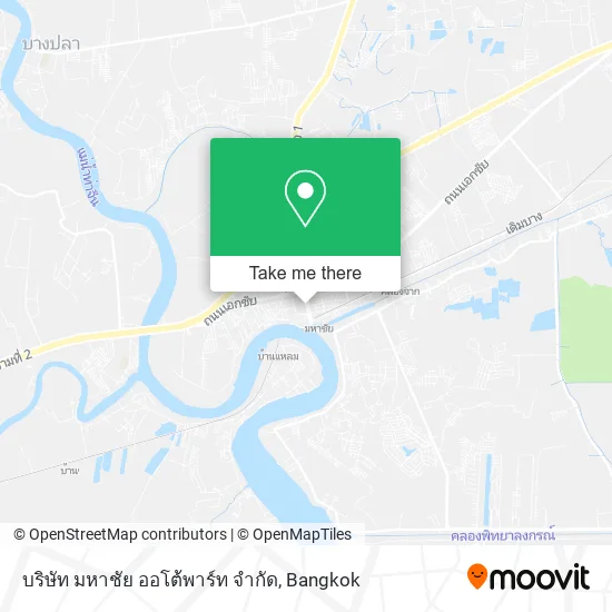 บริษัท มหาชัย ออโต้พาร์ท จํากัด map