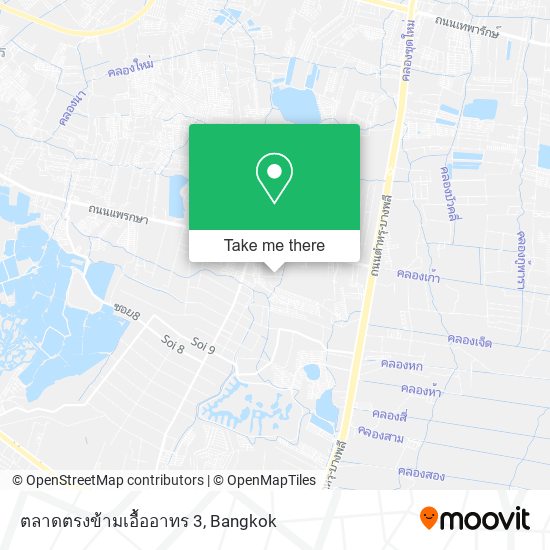 ตลาดตรงข้ามเอื้ออาทร 3 map