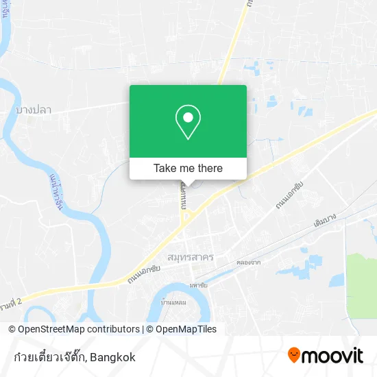 ก๋วยเตี๋ยวเจ๊ตั๊ก map