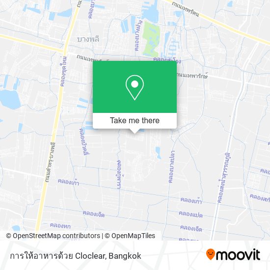 การให้อาหารด้วย Cloclear map