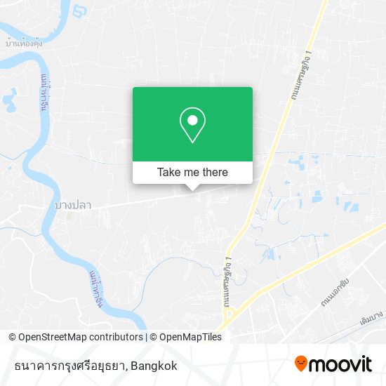 ธนาคารกรุงศรีอยุธยา map