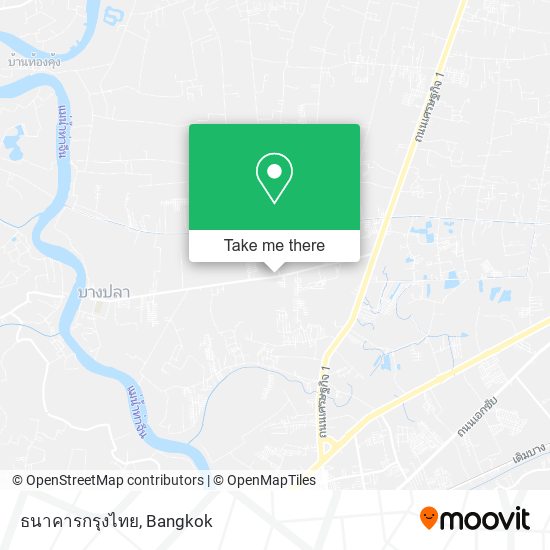 ธนาคารกรุงไทย map