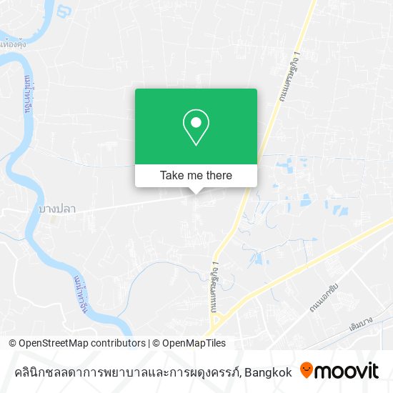 คลินิกชลลดาการพยาบาลและการผดุงครรภ์ map