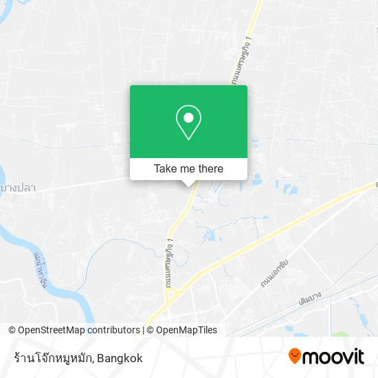 ร้านโจ๊กหมูหมัก map
